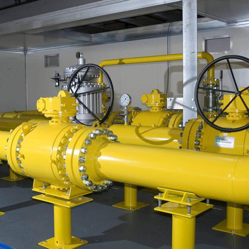 Gas Distribution Networks - Regulators and Metering Stations Saudi Arabia
