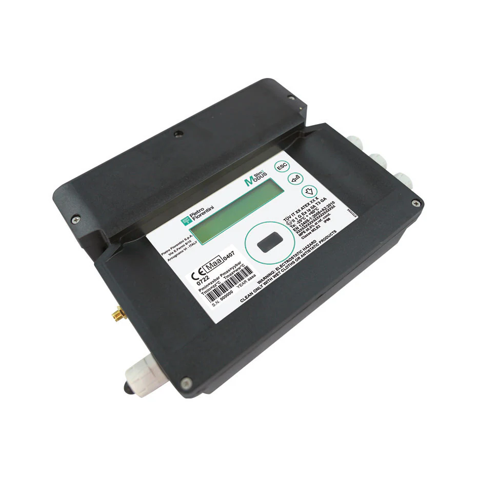Modus Slim2 compact PTZ electronic volume converter with integrated P&T sensors and GSM/GPRS by Pietro Fiorentini