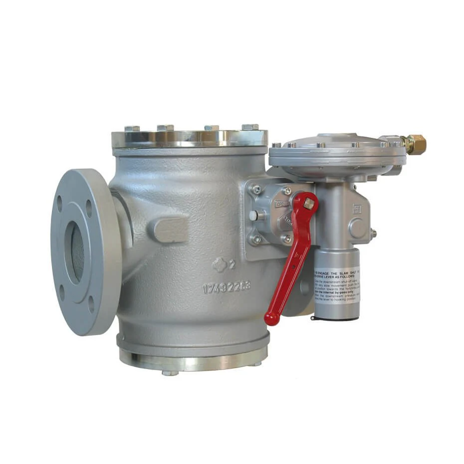 SCN compact slam shut valve for gas distribution networks up to 16 bar and 8 inch by Pietro Fiorentini