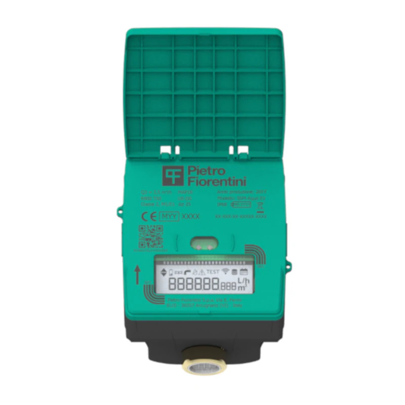 SSM-AQUO EV ultrasonic smart water meter with built-in electrovalve for remote shut-off by Pietro Fiorentini