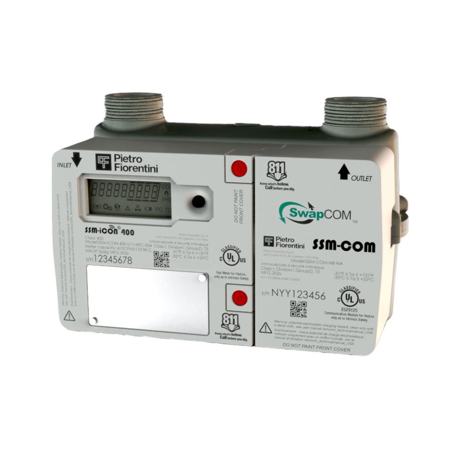 SSM-iCON 400 Industrial Smart Gas Meter - Pietro Fiorentini