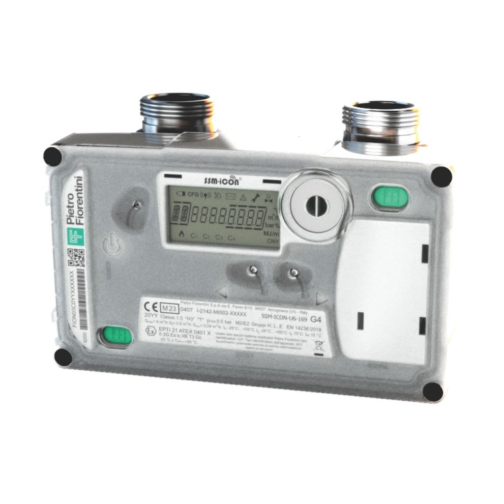 SSM-iCON Smart Static Gas Meter - Pietro Fiorentini